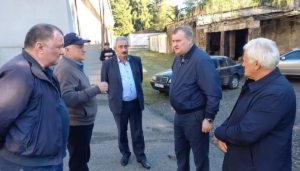 ЭДУАРД БУТБА ПРОВЕРИЛ РАБОТУ  ТУБЕРКУЛЁЗНОГО ДИСПАНСЕРА