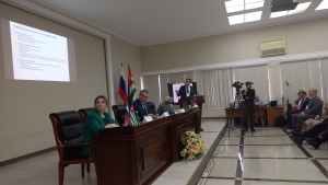 ПЕРВЫЙ АБХАЗСКИЙ МЕДИЦИНСКИЙ ФОРУМ  ПРОХОДИТ В СУХУМЕ