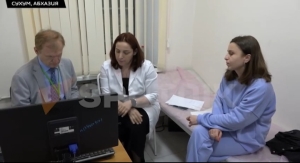 РОССИЙСКИЕ МЕДИКИ ПРОВЕЛИ ПРИЕМ ПАЦИЕНТОВ В РЕСПУБЛИКАНСКОЙ БОЛЬНИЦЕ