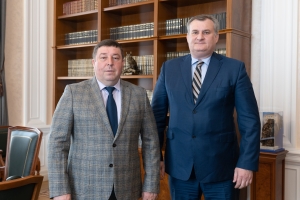 МИНИСТР ЗДРАВООХРАНЕНИЯ АБХАЗИИ ЭДУАРД БУТБА ВСТРЕТИЛСЯ С РЕКТОРОМ СЕЧЕНОВСКОГО УНИВЕРСИТЕТА ПЕТРОМ ГЛЫБОЧКО